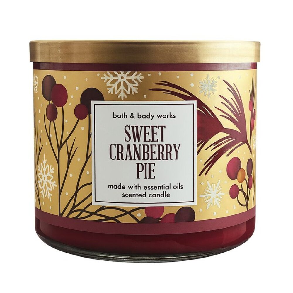 Bath & Body Works Sweet Cranberry Pie Candle